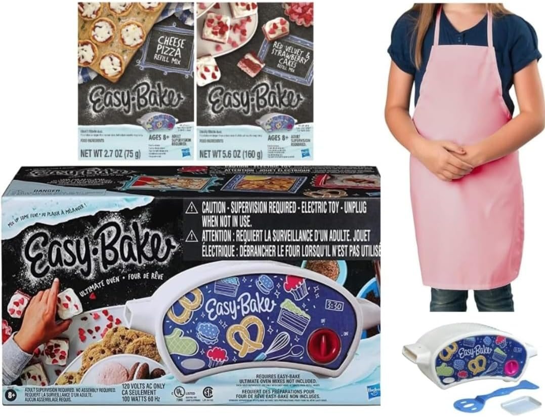 Ultimate Creative Set with Pan, Spatula, Apron and Two Mixes